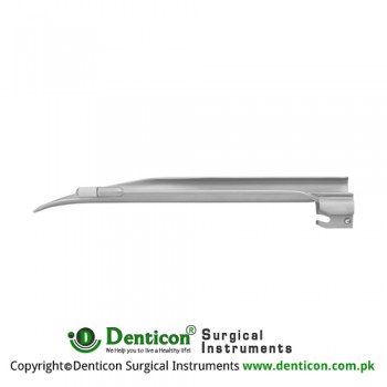 Apollo™ Standard Miller Laryngoscope Blade Fig. 1 - For Children Stainless Steel, Working Length 80 mm